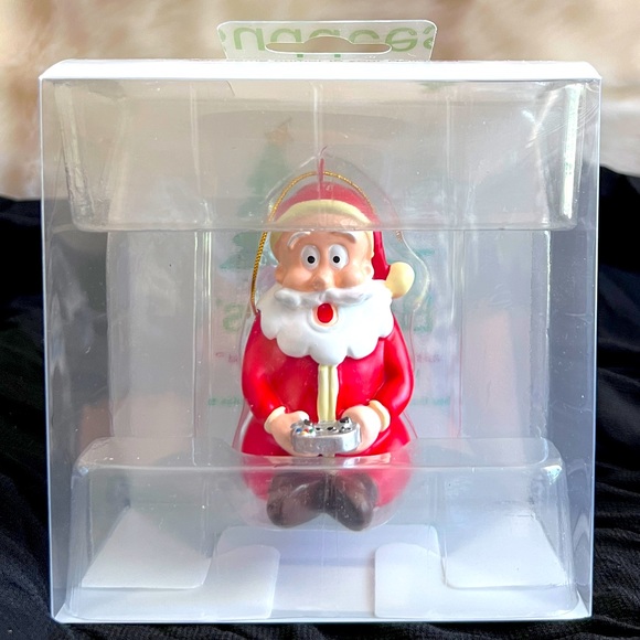 Tree Buddees Gamer Santa Claus Video Gaming Christmas Ornament - Picture 1 of 3